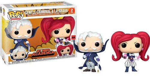 Funko POP! - Animation - My Hero Academia - Gentle Criminal & La Brava (2-pack) (AX - Anime Expo 2022 Exclusive) (DMG)
