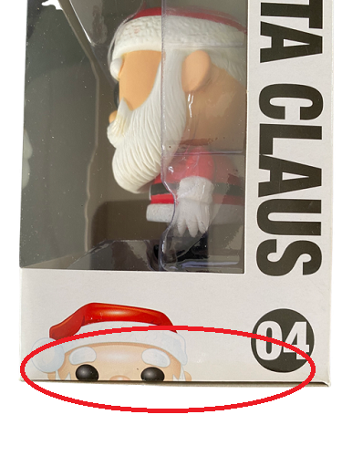 Funko POP! - Christmas / Holidays - Rudolph the Red Nosed Reindeer - Santa Claus 04 (DMG)