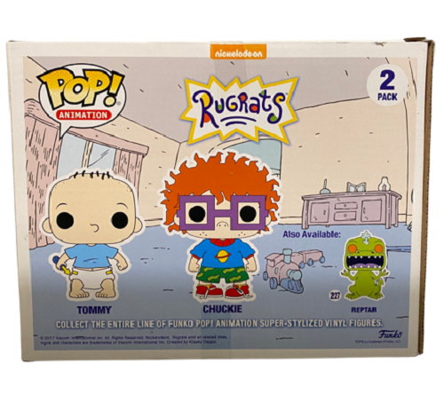 Funko - POP! - Animation - Les Razmoket - Tommy et Chuckie (Exclusivité) (Lot de 2) - Figurines en vinyle