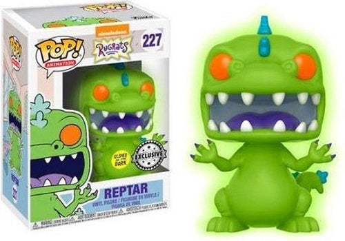 Funko - POP! - Animation - Rugrats - Reptar #227 (Exclusive) (Glows in the Dark) - Vinyl Figure