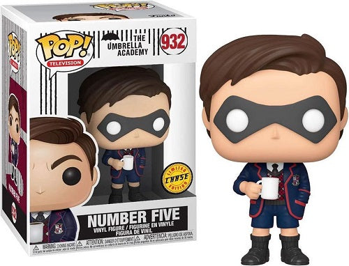Funko - POP! - Télévision - The Umbrella Academy - Numéro Cinq #932 (CHASE) - Figurine en vinyle