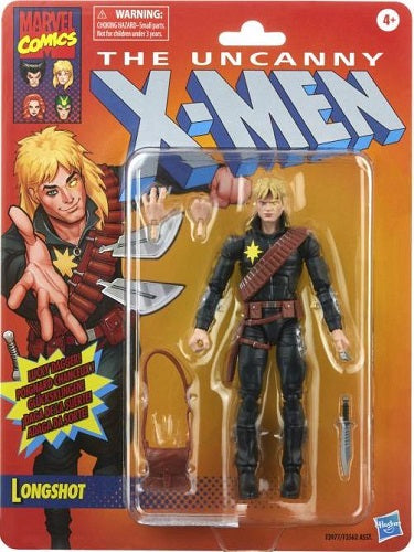 Hasbro - Marvel Legends - Retro Collection - The Uncanny X-Men - Longshot - 6” Action Figure