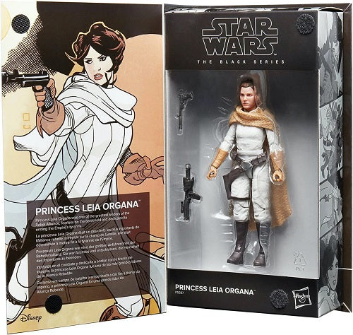 Hasbro - Star Wars - Black Series - 50th Anniversary - Princess Leia Organa (Comic) - 6” Action Figure