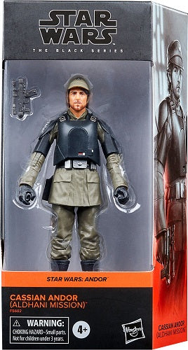 Hasbro - Star Wars - Black Series - Andor - Cassian Andor (Mission Aldhani) (AND01) - Figurine articulée de 15 cm