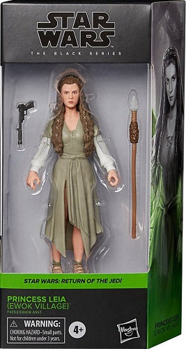 Hasbro - Star Wars - Black Series - Return of the Jedi - Princess Leia (Ewok Village) (ROTJ09) - 6” Action Figure