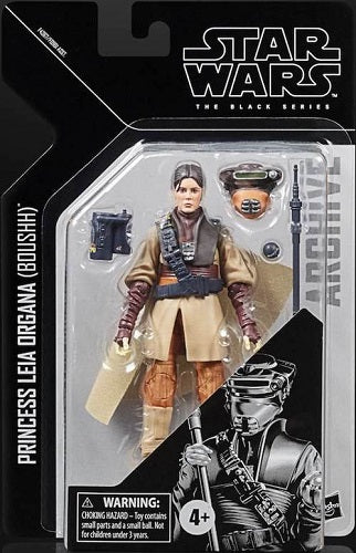 Hasbro - Star Wars - Black Series Archive - Princesse Leia Organa (Boushh) - Figurine articulée de 15 cm