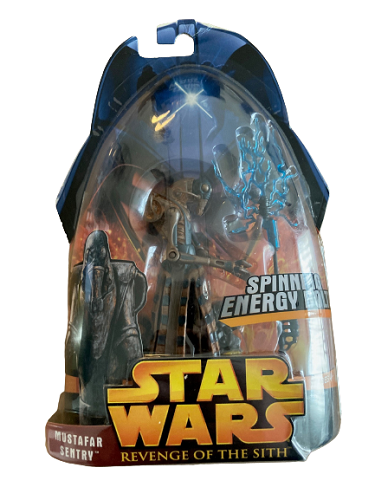 Hasbro - Star Wars - Revenge of the Sith - 3.75 - Mustafar Sentry (Spinning Energy Bolt)