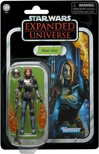 Hasbro - Star Wars - Collection Vintage - Univers Étendu - Shae Vizla (VC101) (Gaming Greats) (Réédition) - Figurine articulée de 9,5 cm