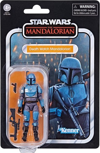Hasbro - Star Wars - Collection Vintage - The Mandalorian - Mandalorien de la Death Watch (VC219) - Figurine articulée de 9,5 cm