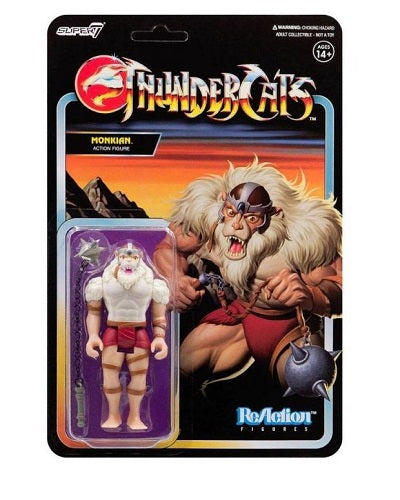 Super7 - ReAction - Thundercats - Monkian - Figurine articulée de 9,5 cm