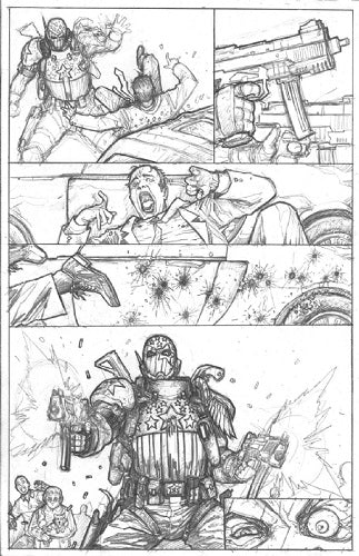Original Comic Art - Super! #1 - Page 11 - Zack Dolan