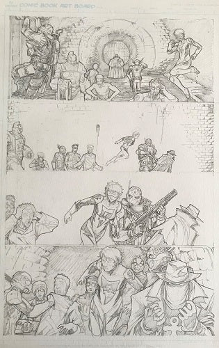 Original Comic Art - Super! #7 - Page 4 - Zack Dolan