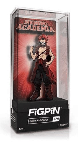Figpin - My Hero Academia - Eijiro Kirishima #179 - Pin's de collection avec étui souple (édition limitée à 7200 exemplaires)