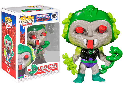 Funko POP! - Les Maîtres de l'Univers - Snake Face n° 95 - Figurine en vinyle