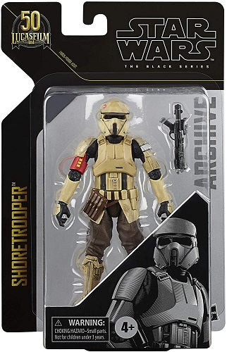 Hasbro - Star Wars - Black Series Archive - Shoretrooper - Figurine articulée de 15 cm