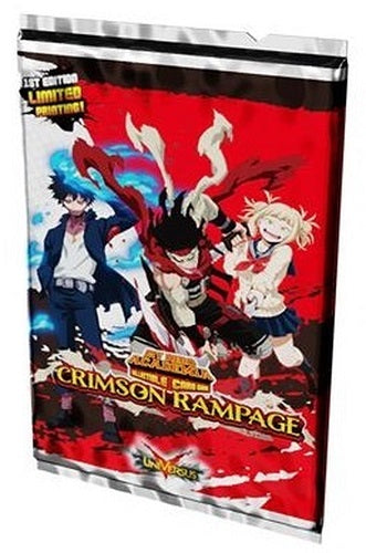 TCG - My Hero Academia - Series 2 - (Crimson Rampage) (1st Edition) Booster Pack (English Version) (1pc)