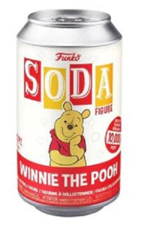 Funko Soda - Disney - Winnie the Pooh - Winnie the Pooh (8000pcs, International) (CHASE Flocked) - Vinyl Figure