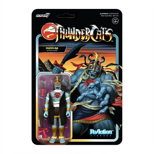 Super7 - ReAction - Thundercats - Mumm-Ra - Figurine articulée de 9,5 cm