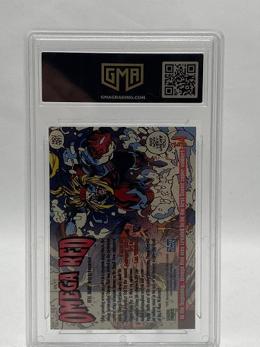 TCG - Marvel - 1993 - Marvel Masterpieces - Omega Red 54 SLAB (GMA 10)