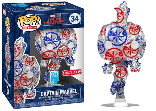 Funko - POP! - Marvel - Marvel Comics - Captain Marvel #34 (Art Series, Special Edition) - Vinyl Figure
