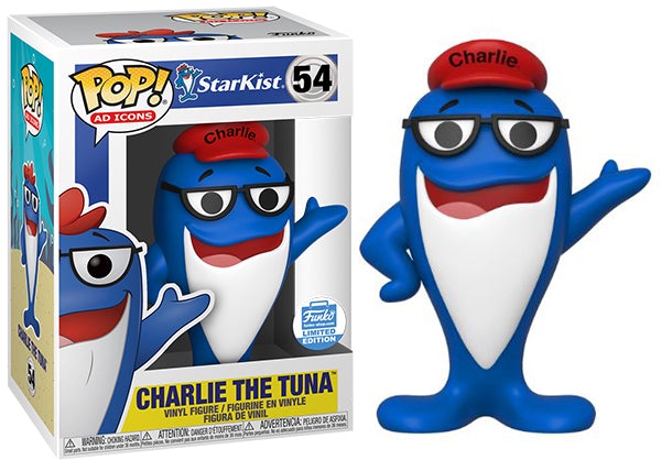 Funko POP! - Ad Icons - Charlie the Tuna #54 - FunkoShop.com Limited Edition - Vinyl Figure