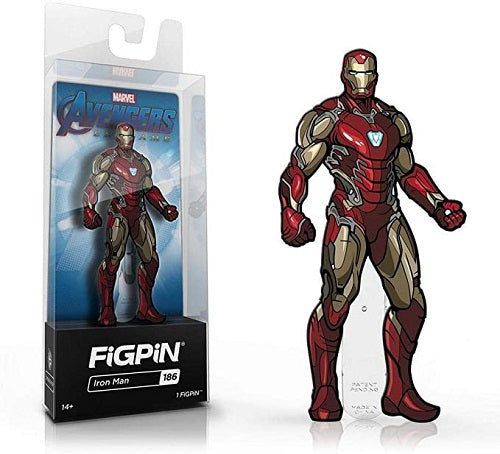 Figpin - Marvel - Avengers End Game - Ironman #186 - Collectible Pin with Soft Case (Limited to 5760)