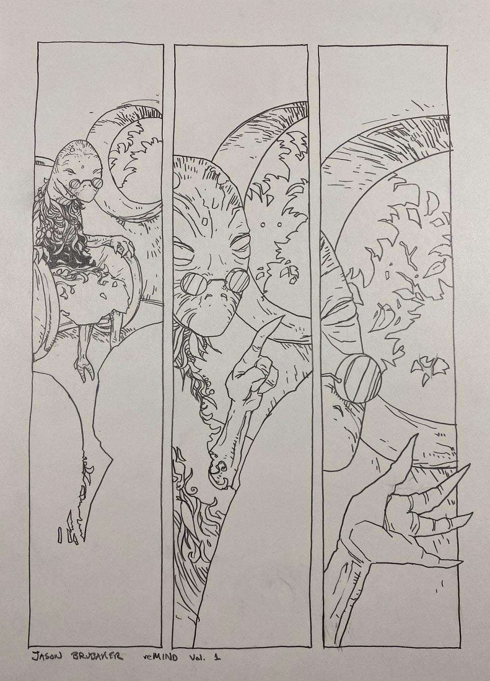 Original Comic Art - ReMind Vol. 1 - Jason Brubaker