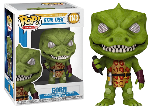 Funko POP! - Télévision - Star Trek - Gorn n° 1143 (Édition spéciale autocollante) - Figurine en vinyle