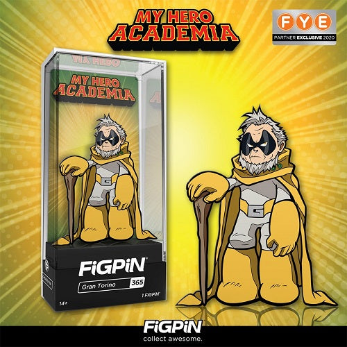 Figpin - My Hero Academia - Gran Torino #365 - Pin's de collection avec coffret de présentation premium (Limité à 1512 exemplaires)