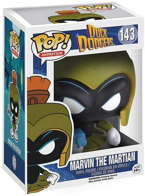 Funko - POP! - Animation - Duck Dodgers - Marvin the Martian #143 - Vinyl Figure