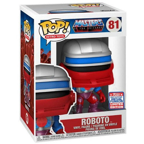 Funko POP! - Masters of the Universe - Roboto #81 - Summer Convention - Vinyl Figure