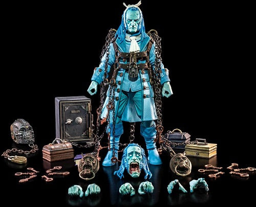 4 Horsemen - Figura Obscura - The Ghost of Jacob Marley (Haunted Blue) - 7” Action Figure