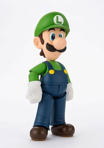 Bandai Tamashii Nations - S.H.Figuarts - Super Mario - Luigi - 10 cm Action Figure