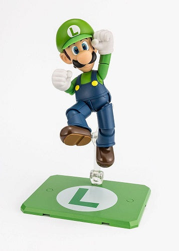 Bandai Tamashii Nations - S.H.Figuarts - Super Mario - Luigi - 10 cm Action Figure
