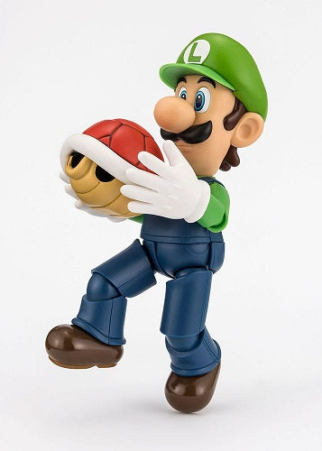 Bandai Tamashii Nations - S.H.Figuarts - Super Mario - Luigi - 10 cm Action Figure