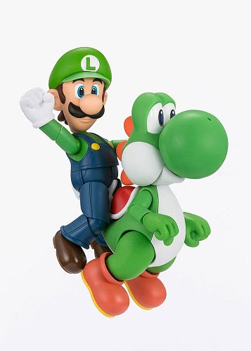 Bandai Tamashii Nations - S.H.Figuarts - Super Mario - Yoshi - 11 cm Action Figure