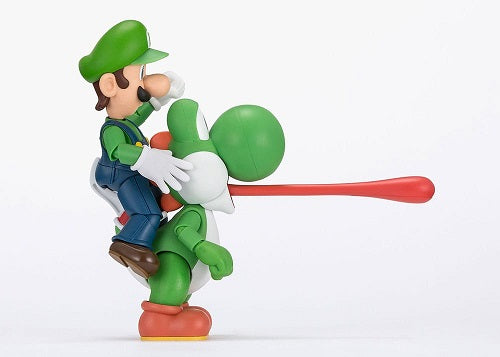 Bandai Tamashii Nations - S.H.Figuarts - Super Mario - Yoshi - 11 cm Action Figure