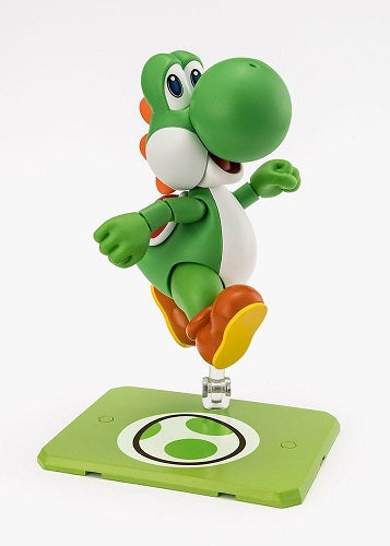 Bandai Tamashii Nations - S.H.Figuarts - Super Mario - Yoshi - 11 cm Action Figure
