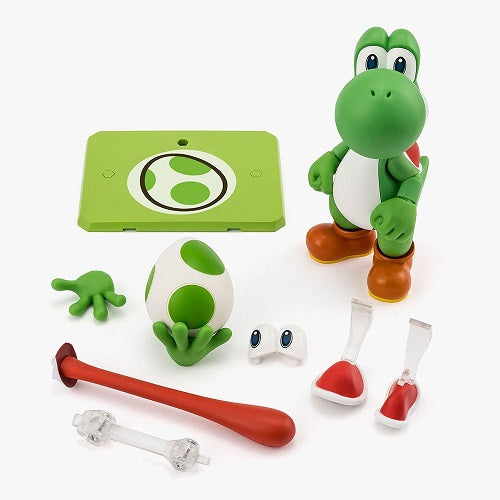 Bandai Tamashii Nations - S.H.Figuarts - Super Mario - Yoshi - 11 cm Action Figure