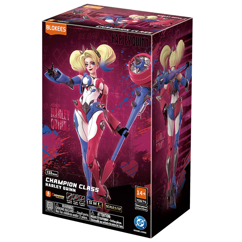 Blokees - DC - Champion Class #04 - Harley Quinn - 15 cm Model Kit