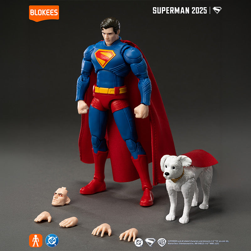 Blokees - DC - Superman (2025) - Champion Class #01 - Superman & Krypto - 15 cm Modellbausatz