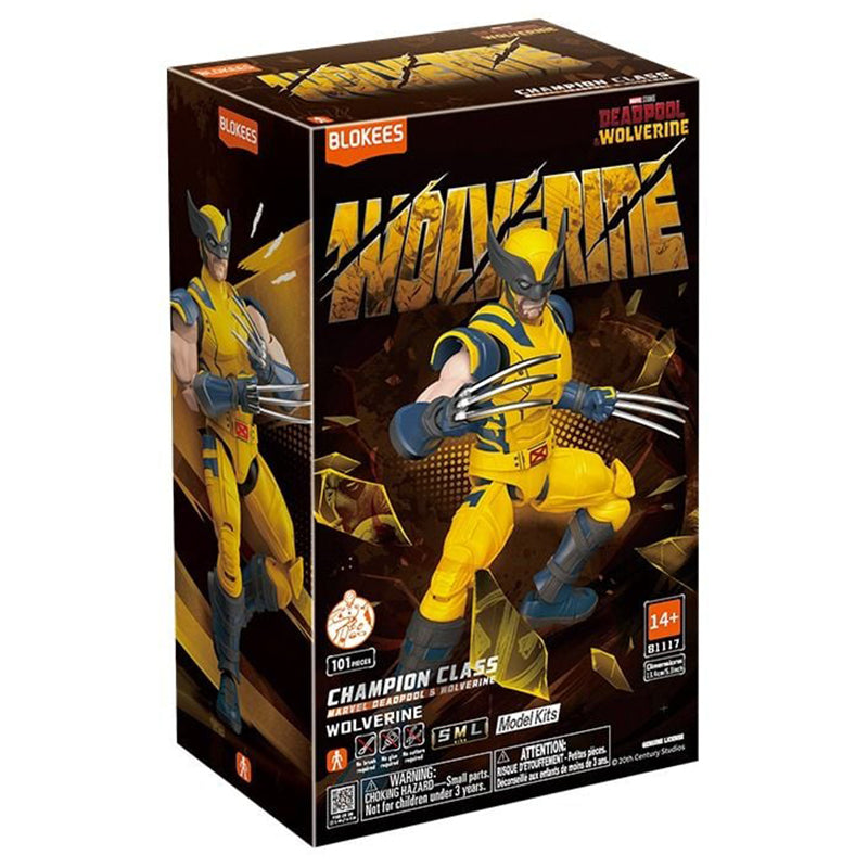 Blokees - Marvel - Deadpool & Wolverine - Champion Class #05 - Wolverine - 13,4 cm Model Kit
