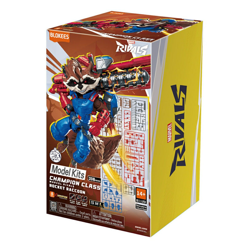 Blokees - Marvel Rivals - Champion Class #08 - Rocket Raccoon - 13,8 cm Model Kit