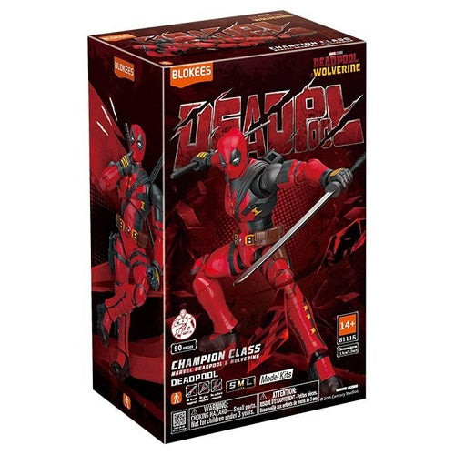 Blokees - Marvel Rivals - Champions Class #04 - Deadpool - 15 cm Modelbausatz