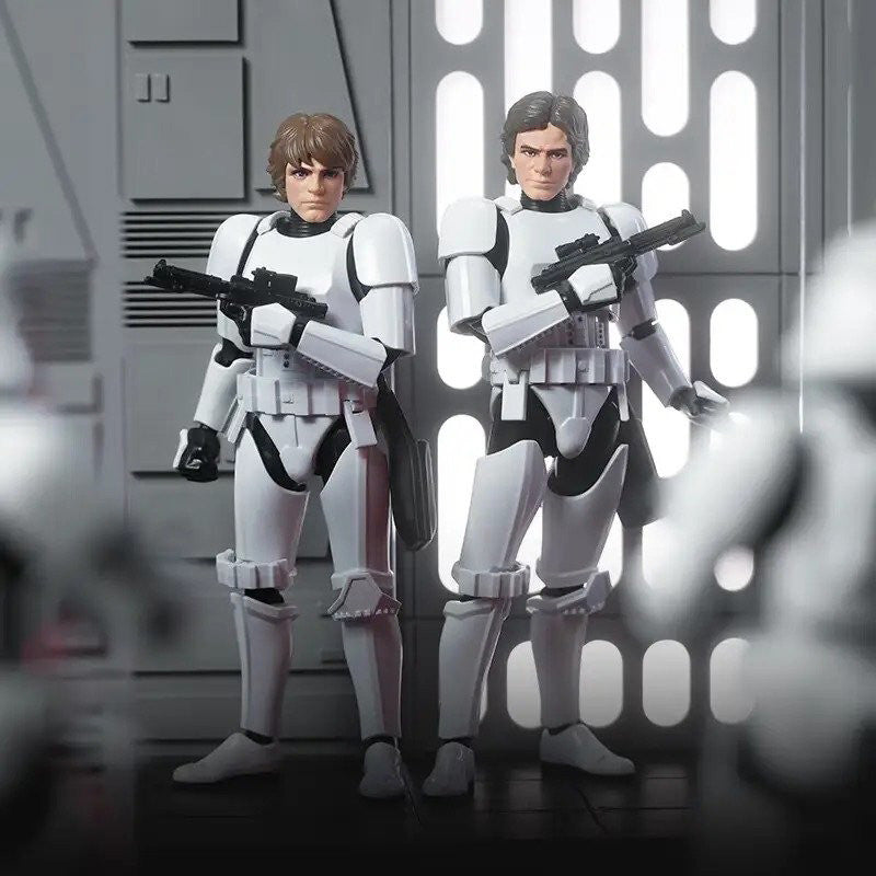 Blokees - Star Wars: A New Hope - Champion Class 03 - Han Solo (Stormtrooper Disguise) - 15 cm Model Kit