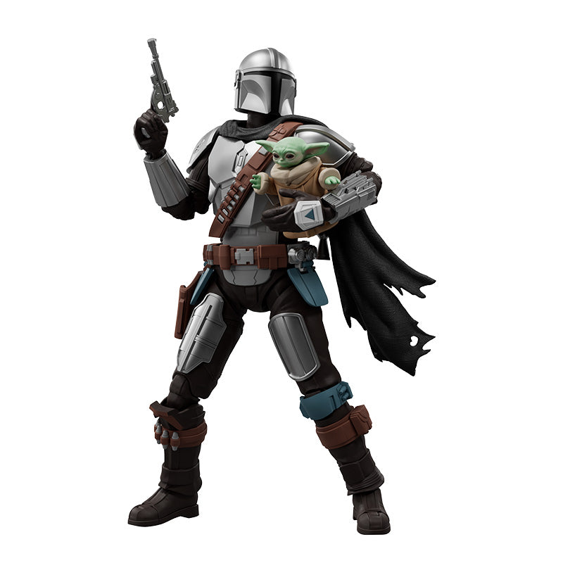 Blokees - Star Wars: The Mandalorian & Grogu - Champion Class #05 - Din Djarin & Grogu - 15 cm Modellbausatz