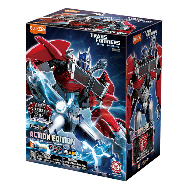 Blokees - Transformers: Prime - Action Edition 06 - Optimus Prime (Light-Up) - 20 cm Model Kit