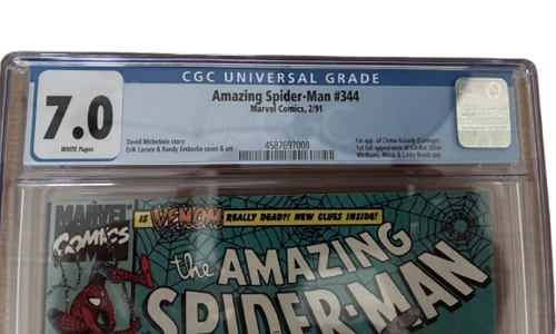 CGC - Universal Grade -  Marvel - Amazing Spider-Man #344 (02/1991, 7.0) - Graded Comic Book