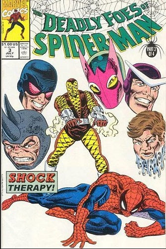 CGC - Universal Grade - Marvel - Deadly Foes of Spider-Man #3 (07/1991, 8.5) - Graded Comic Book