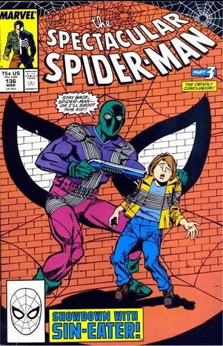 CGC - Universal Grade - Marvel - Spectacular Spider-Man #136 (03/1988, 8.5) - Graded Comic Book